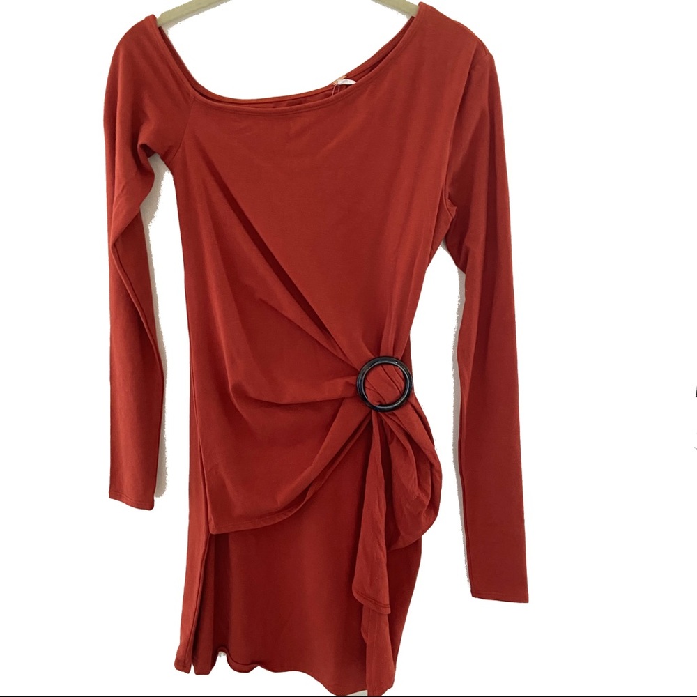 Free People Frankie Dress in Copper - Picture 5 of 8